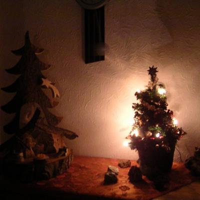 Weihnachtsbaum mit echten Kerzen, oder Lichterkette?