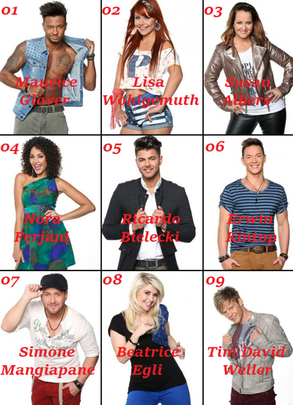 2. Liveshow Deutschland Sucht Den Superstar 2013 Top 09 Motto : Liebe ist...