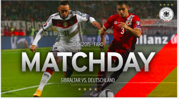 EM Quali 2015 Gibraltar vs. Deutschland!