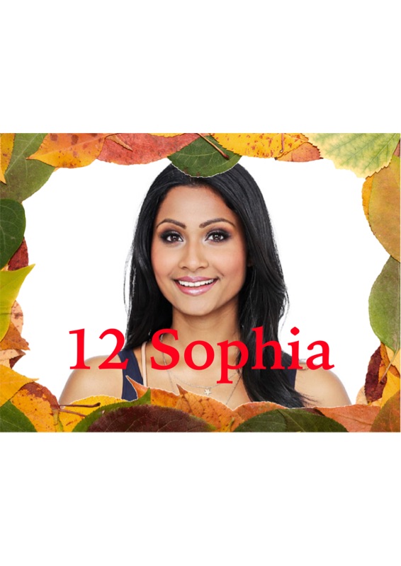 12. Sophia Akkara