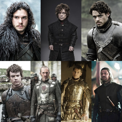 Top 14 - Game of Thrones (Männliche Gruppe)