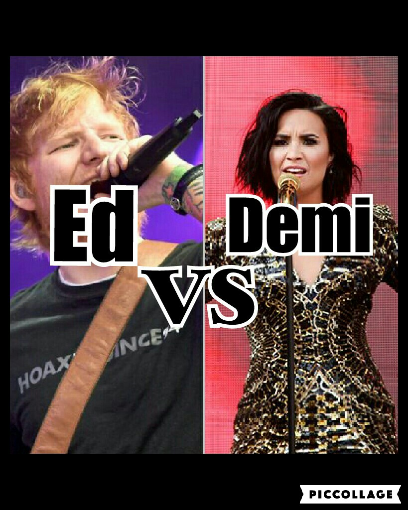 Opinionstar's The Voice of Germany 2018 // Live-Clashes - Team musicfreak97: Ed Sheeran vs. Demi Lovato